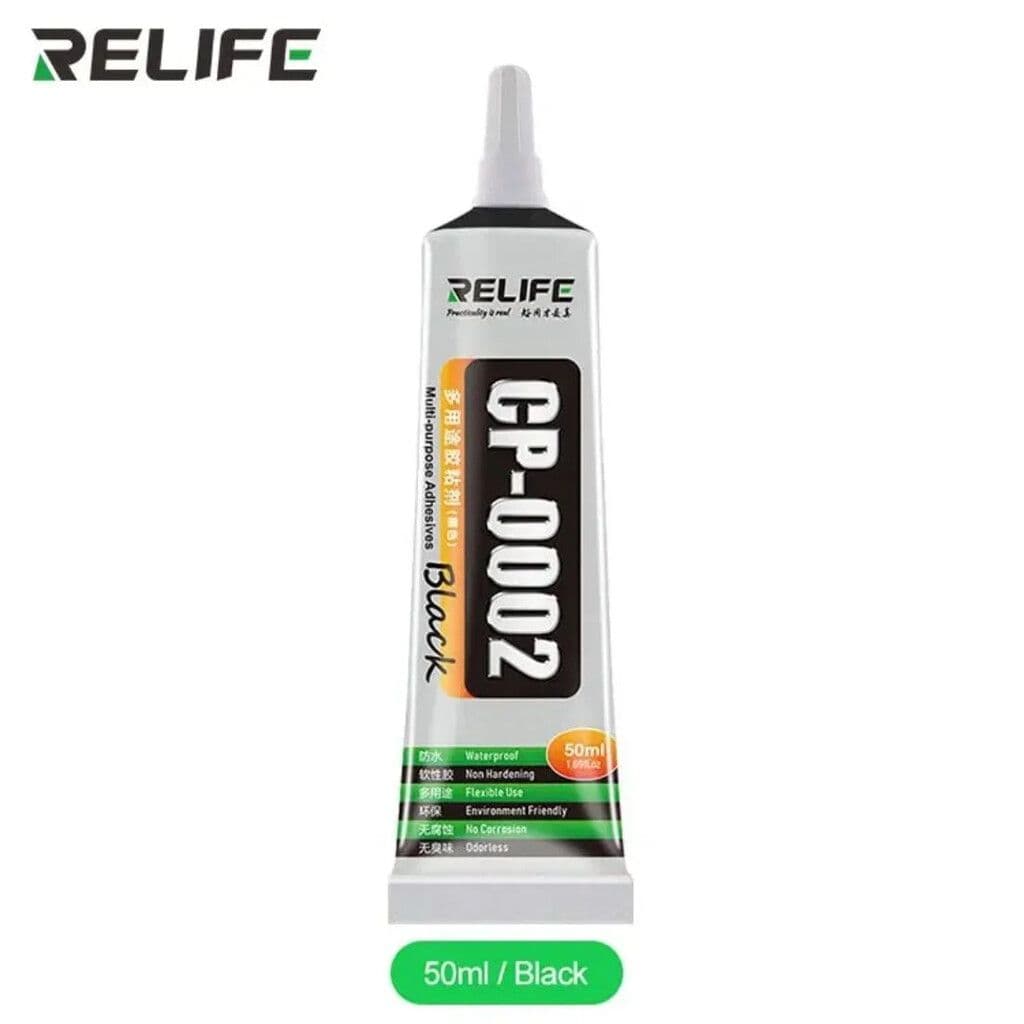 PEGAMENTO RELIFE CP-0002 glue 50ml - Negro