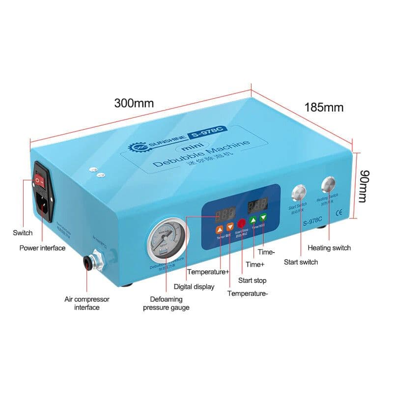 SUNSHINE s978c mini Debubble machine