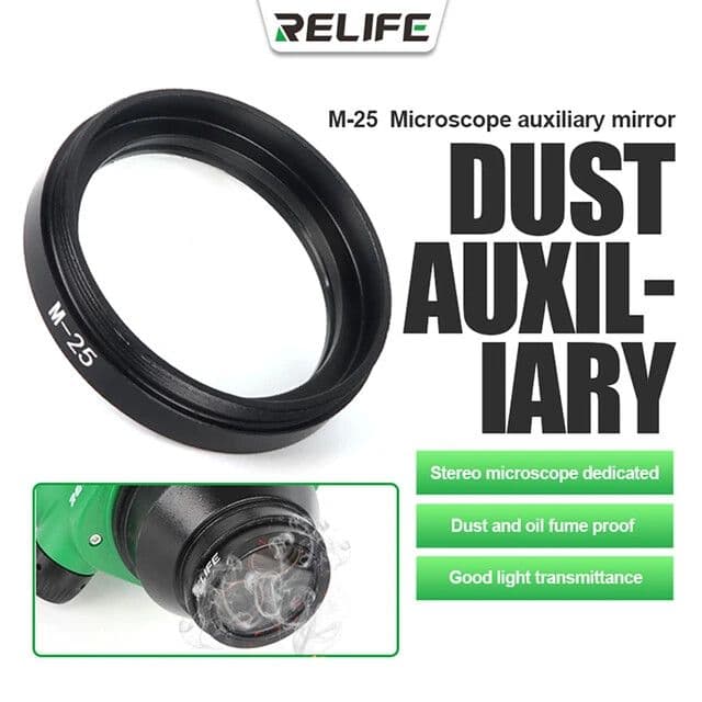 LENTE PROTECTOR POLVO y HUMO M25 - 48mm