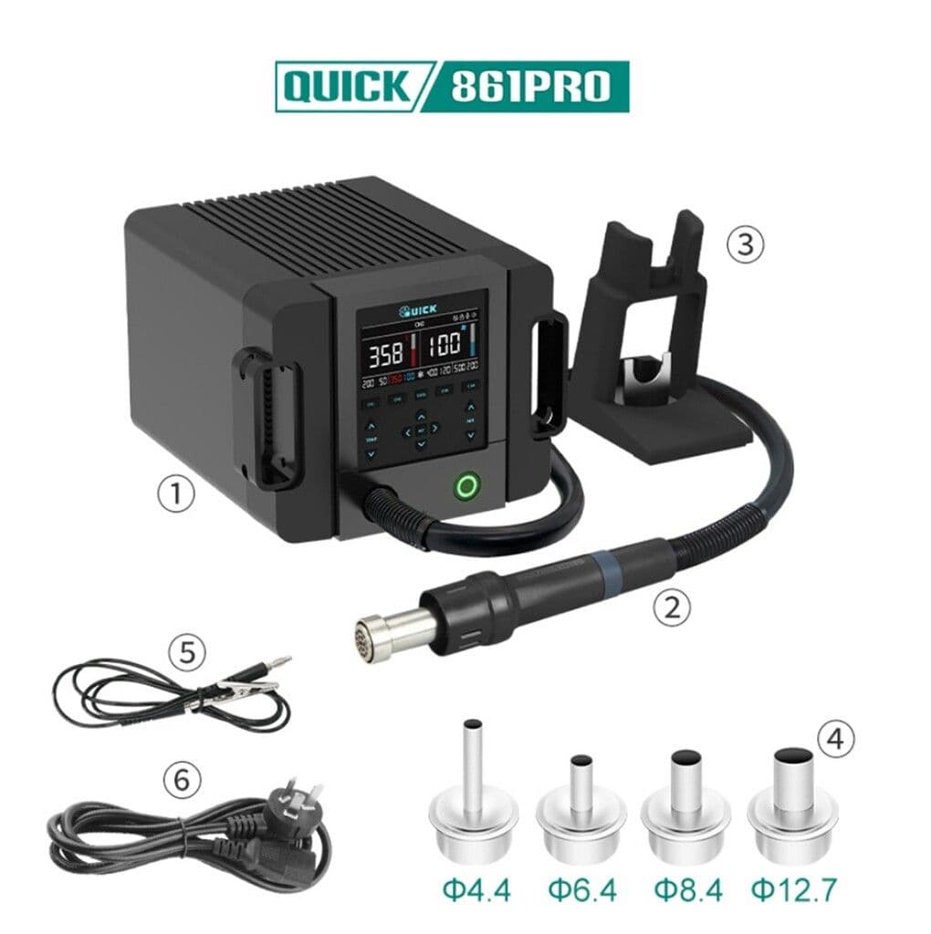 ESTACION DE SOLDADO - AIRE - QUICK 861 PRO